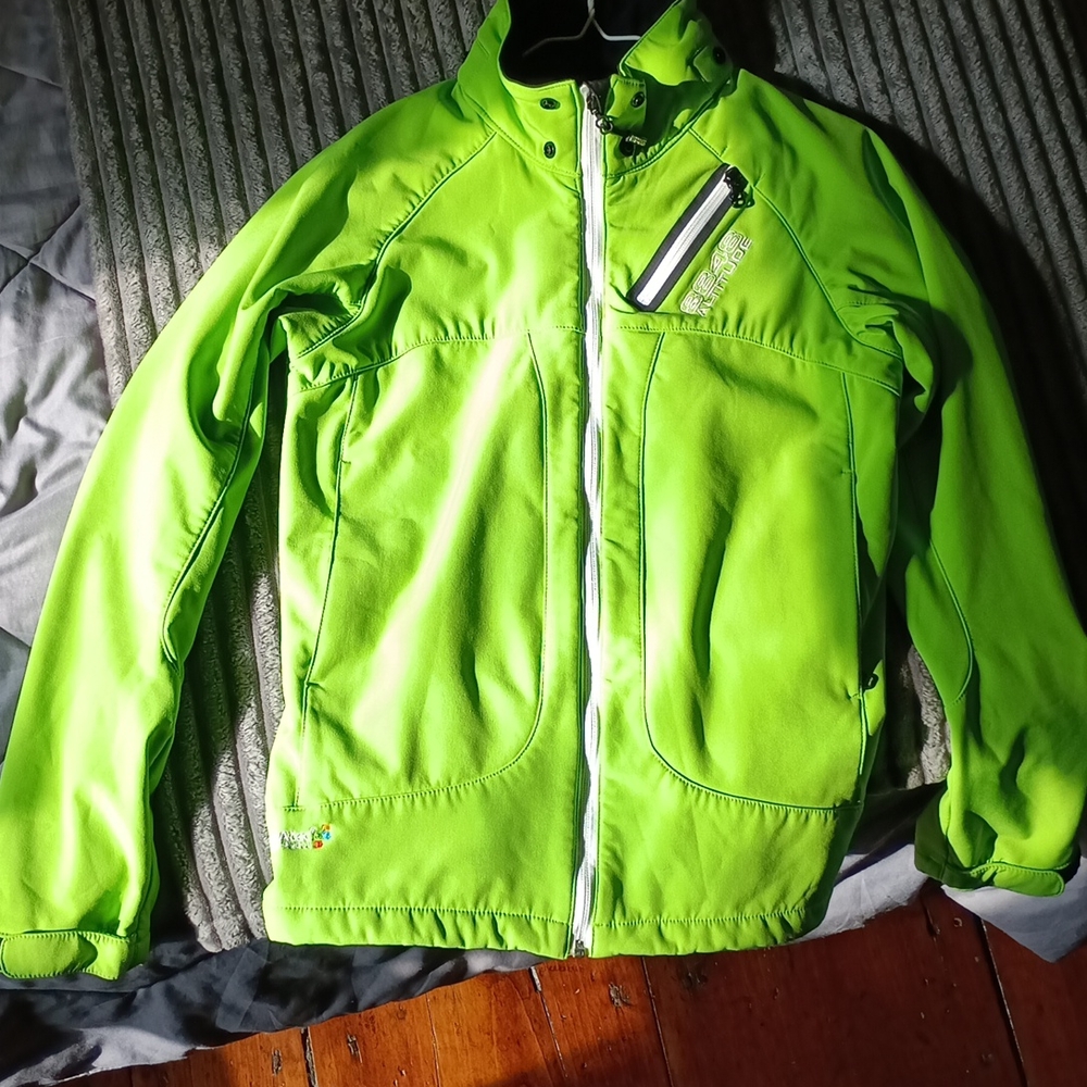Women's European fleece lined ski jacket